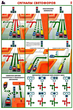 ПС48 Сигналы светофоров (бумага, А2, 2 листа) - Плакаты - Автотранспорт - магазин "Охрана труда и Техника безопасности"